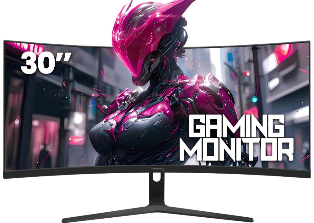 30" Curved Ultrawide Monitor WFHD 200Hz 1500R HDMI DP Black