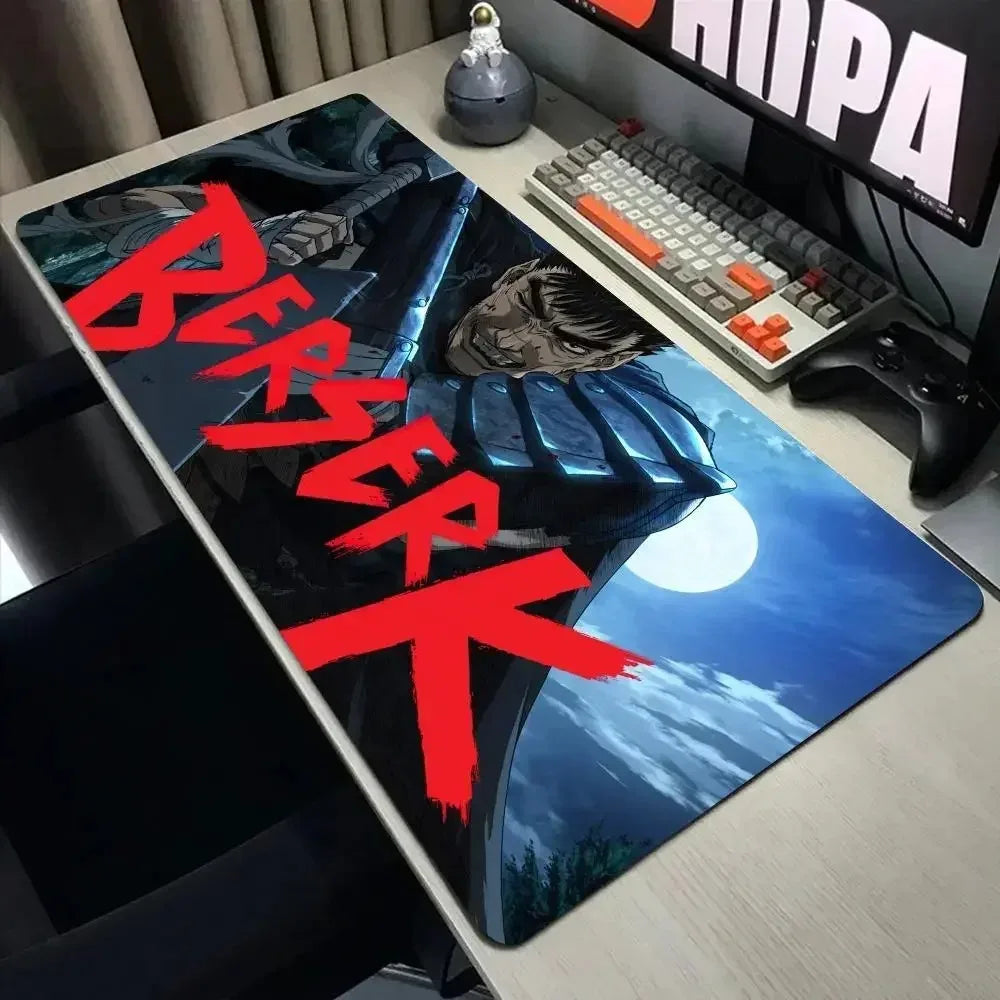 Guts Sword in Berserk Mouse Mat XXL Computer Accessories Large Keyboard Laptop Table Pad the New Product Gamer Gaming Mousepad