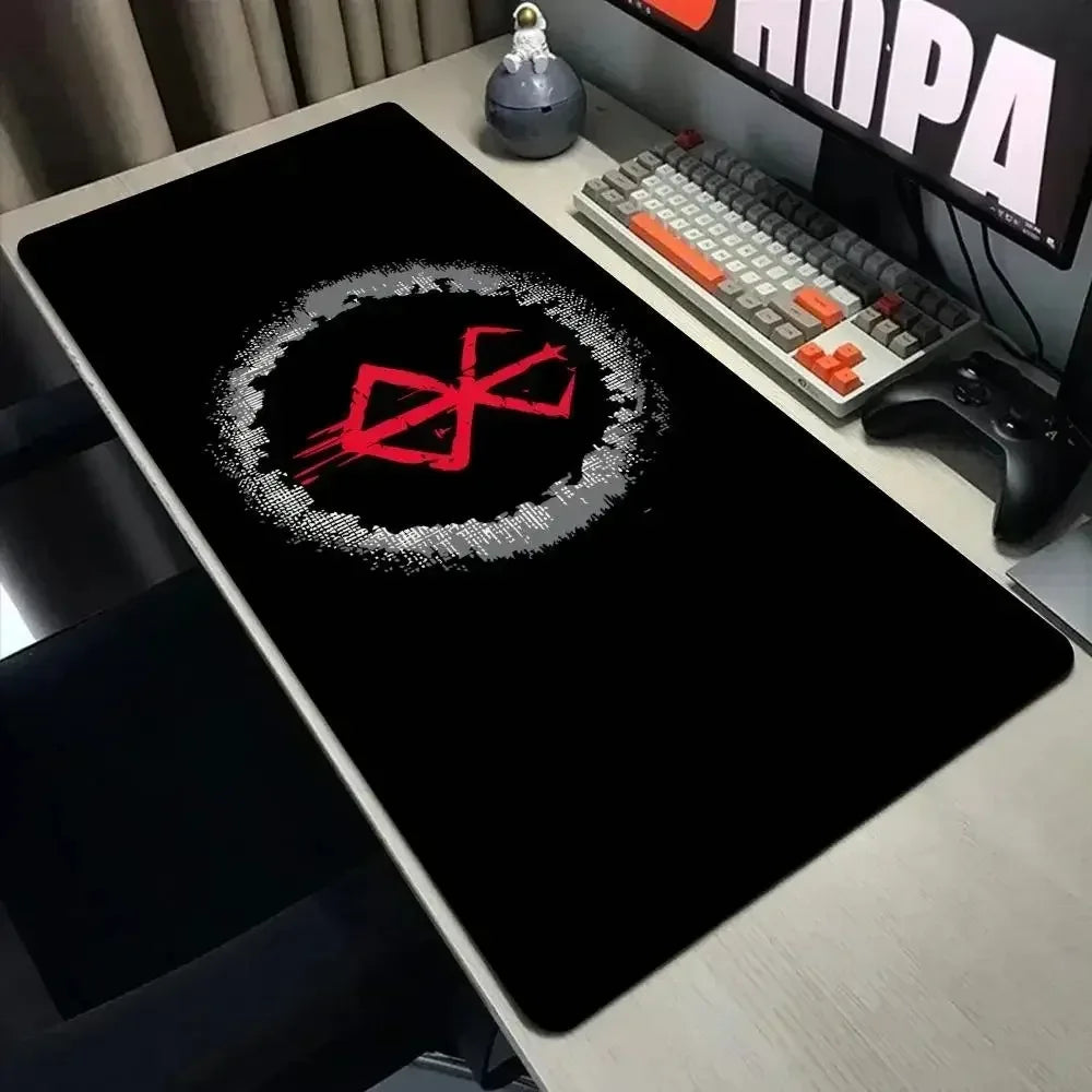 Guts Sword in Berserk Mouse Mat XXL Computer Accessories Large Keyboard Laptop Table Pad the New Product Gamer Gaming Mousepad
