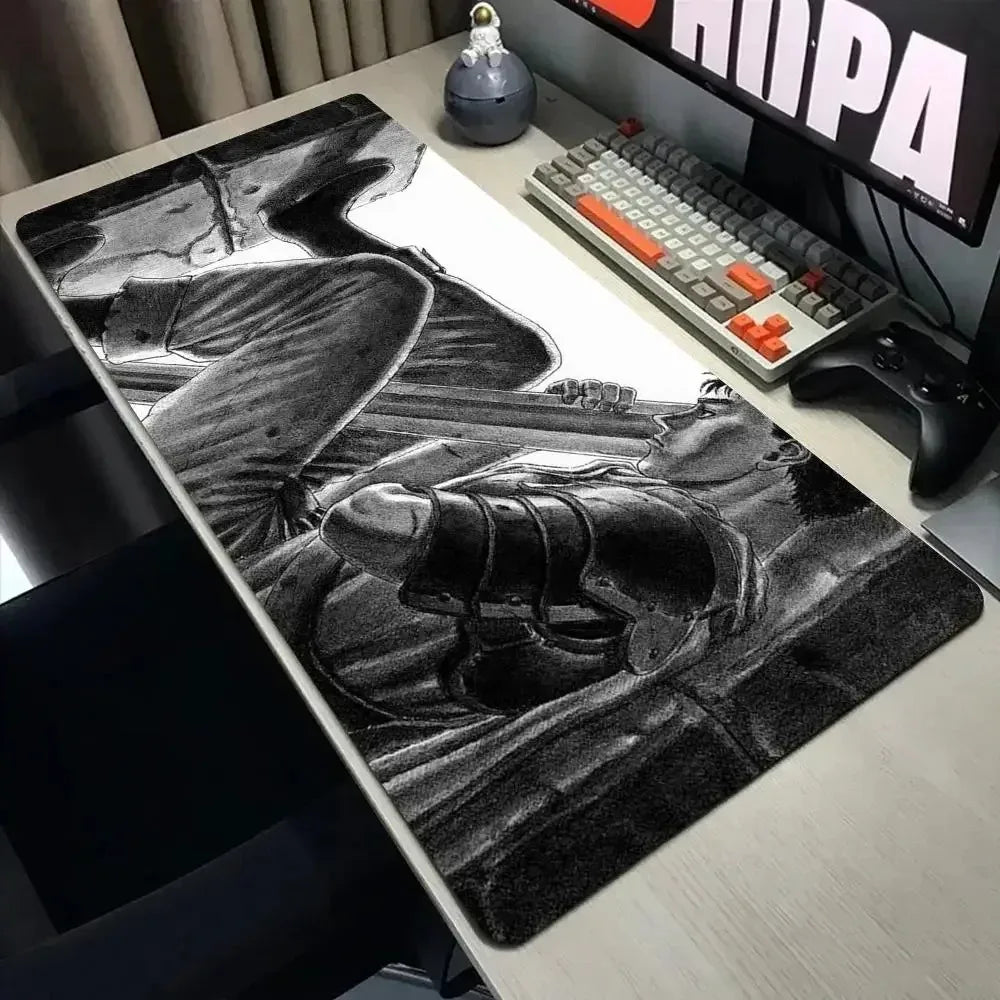 Guts Sword in Berserk Mouse Mat XXL Computer Accessories Large Keyboard Laptop Table Pad the New Product Gamer Gaming Mousepad