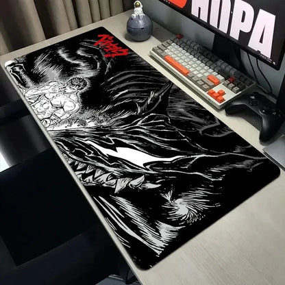 Guts Sword in Berserk Mouse Mat XXL Computer Accessories Large Keyboard Laptop Table Pad the New Product Gamer Gaming Mousepad