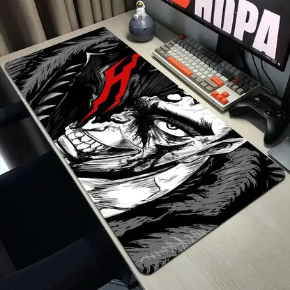 Guts Sword in Berserk Mouse Mat XXL Computer Accessories Large Keyboard Laptop Table Pad the New Product Gamer Gaming Mousepad