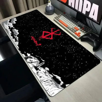 Guts Sword in Berserk Mouse Mat XXL Computer Accessories Large Keyboard Laptop Table Pad the New Product Gamer Gaming Mousepad