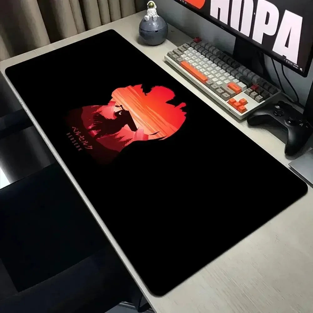 Guts Sword in Berserk Mouse Mat XXL Computer Accessories Large Keyboard Laptop Table Pad the New Product Gamer Gaming Mousepad